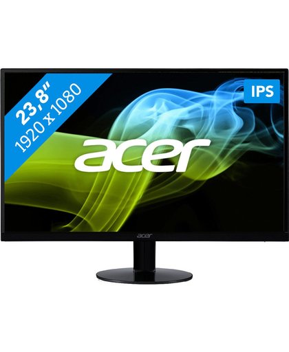 Acer SA240Ybid LED display 60,5 cm (23.8") Full HD Zwart