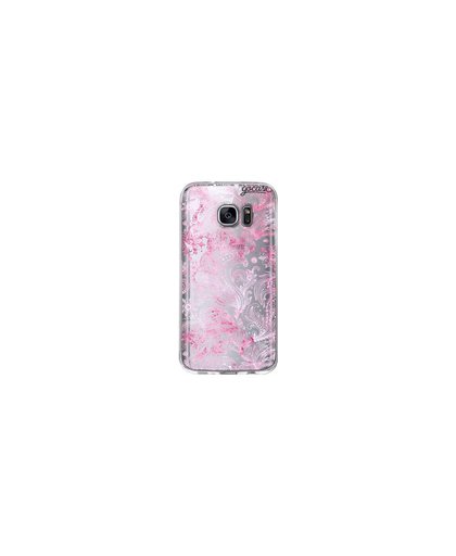 GoCase TPU Samsung Galaxy S7 Back Cover Pink Watercolor