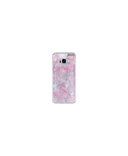 GoCase TPU Samsung Galaxy S8 Back Cover Pink Watercolor