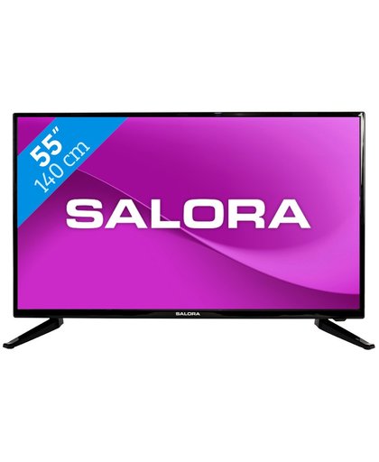 Salora 1600 series 55LED1600 55" Full HD Zwart LED TV