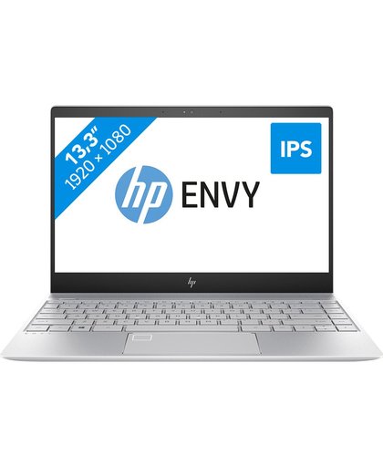 HP ENVY 13-ad112nd Zilver Notebook 33,8 cm (13.3") 1920 x 1080 Pixels 1,60 GHz Intel® 8ste generatie Core™ i5 i5-8250U