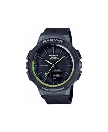 Casio BGS-100-1AER Polshorloge Vrouw Zwart, Groen horloge