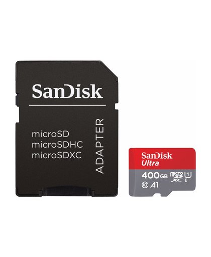 SanDisk MicroSDXC Ultra 400GB Class 10 A1 + SD Adapter