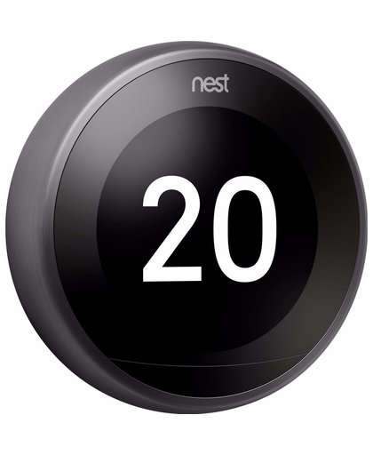 Nest Learning Thermostat V3 Premium Zwart