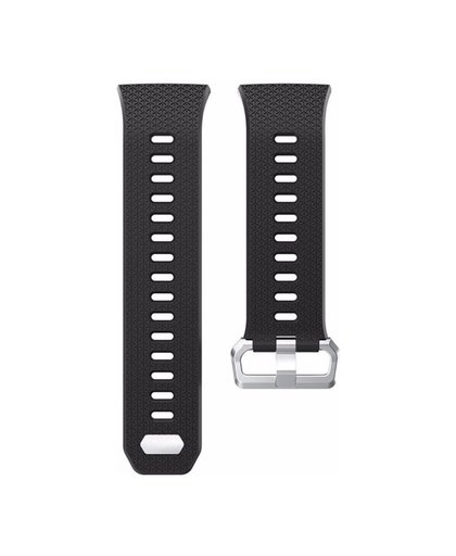 Just in Case Fitbit Ionic Siliconen Horlogeband Zwart
