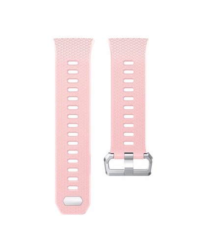 Just in Case Fitbit Ionic Siliconen Horlogeband Roze