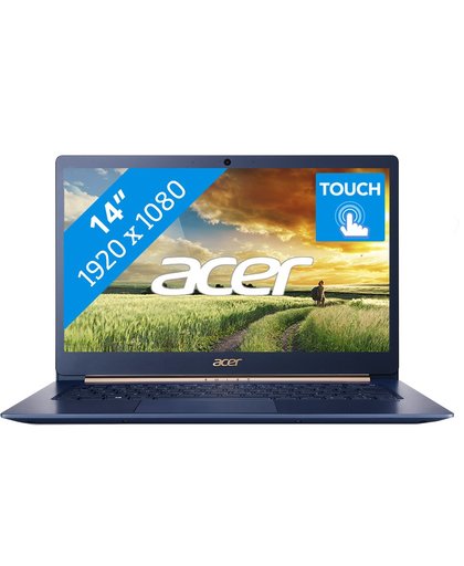 Acer Swift SF514-52T-831Y Blauw Notebook 35,6 cm (14") 1920 x 1080 Pixels Touchscreen 1,80 GHz Intel® 8ste generatie Core™ i7 i7-8550U