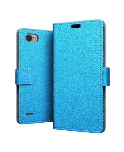 Just in Case Wallet LG Q6 Book Case Blauw
