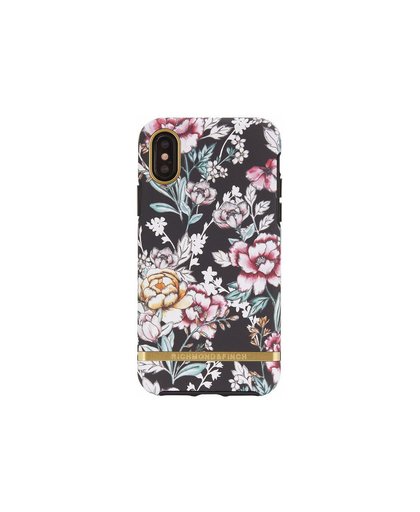 Richmond & Finch Apple iPhone X Back Cover Black Floral