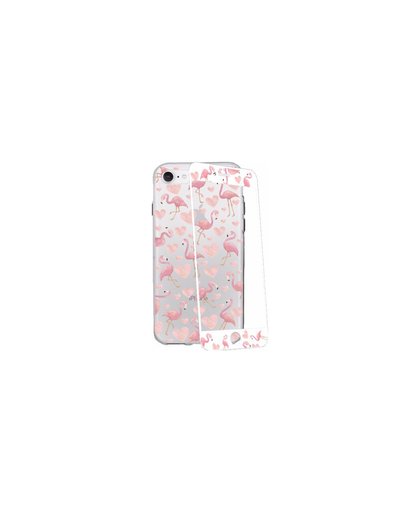GoCase Kit Apple iPhone 8 Full Body Flamingos