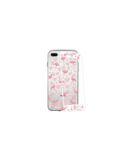GoCase Kit Apple iPhone 8 Plus Full Body Flamingos
