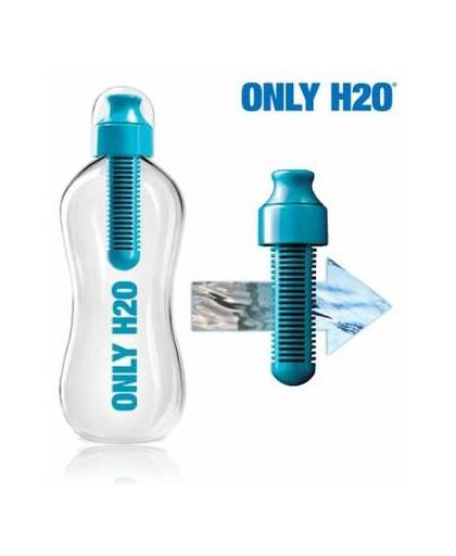 Only h2o fles met carbonfilter - drink gefilterd en gezond water