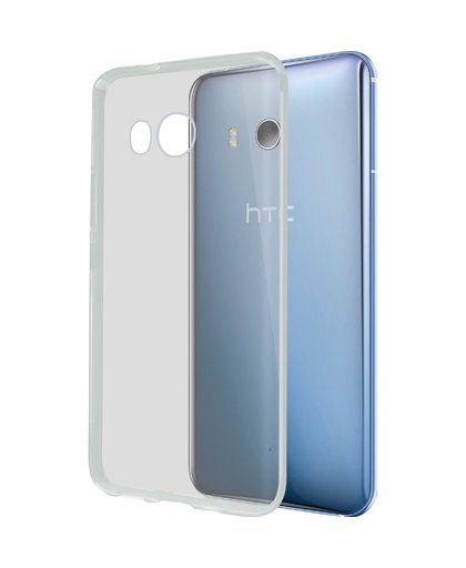 Azuri Glossy TPU HTC U11 Back Cover Transparant