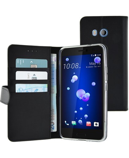 Azuri Wallet Magneet HTC U11 Book Case Zwart