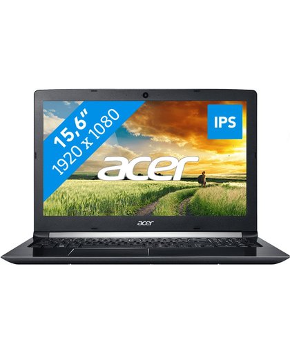 Acer Aspire A515-51G-88YE Zwart, Grijs Notebook 39,6 cm (15.6") 1920 x 1080 Pixels 1,80 GHz Intel® 8ste generatie Core™ i7 i7-8550U