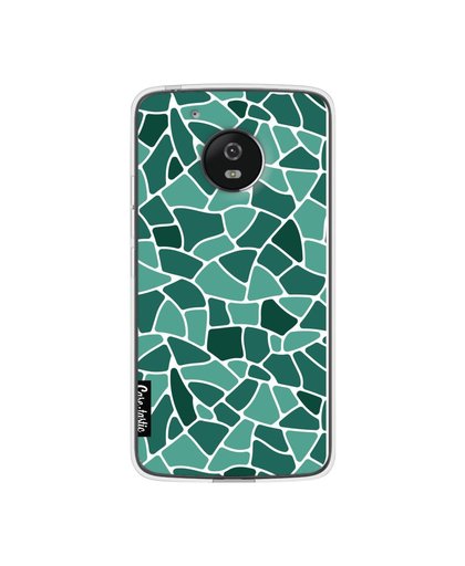 Casetastic Softcover Motorola Moto G5 Aqua Mosaic