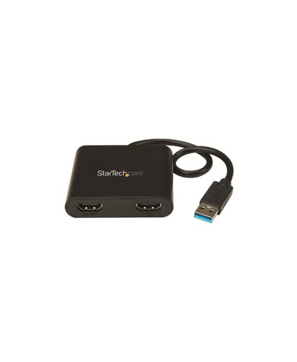 StarTech.com USB naar dual HDMI adapter 4K USB grafische adapter