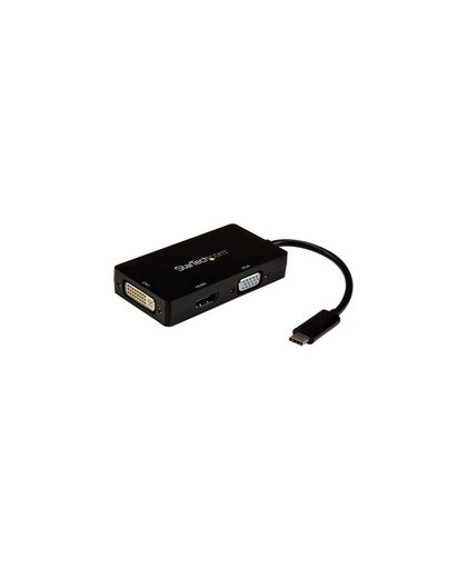 StarTech.com CDPVGDVHDBP USB grafische adapter 3840 x 2160 Pixels Zwart