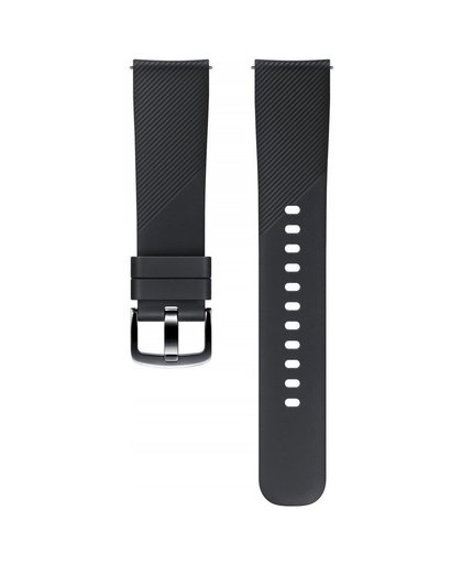 Samsung Gear Sport Siliconen Horlogeband Zwart