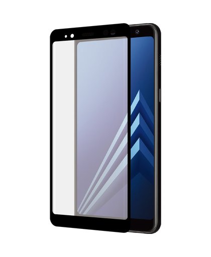 Azuri Gehard Glas Samsung Galaxy A8 (2018) Screenprotector Glas Duo Pack Zwart