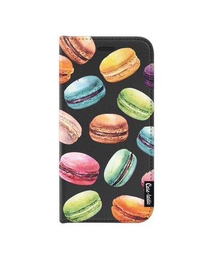 Casetastic Wallet Apple iPhone X Book Case Macaron Mania Zwart