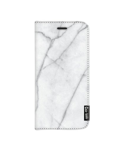 Casetastic Wallet Apple iPhone X Book Case White Marble