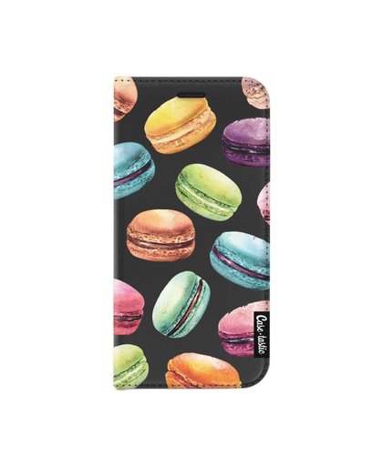 Casetastic Wallet Samsung Galaxy A3 (2017) Book Case Macaron Mania Zwart