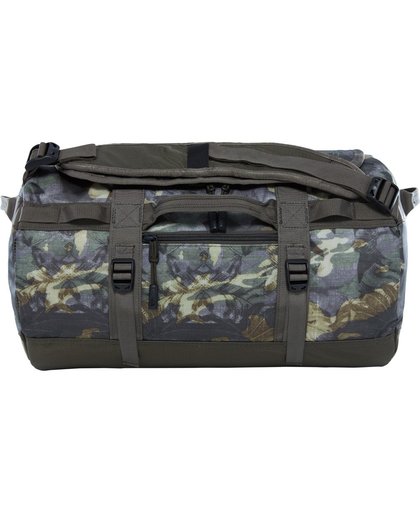 The North Face Base Camp Duffel XS Green Tropical Camo/Taupe