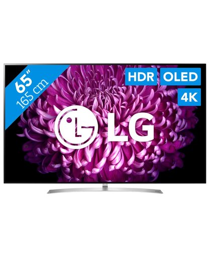 LG OLED65B7V LED TV 165,1 cm (65") 4K Ultra HD Smart TV Wi-Fi Zilver, Wit