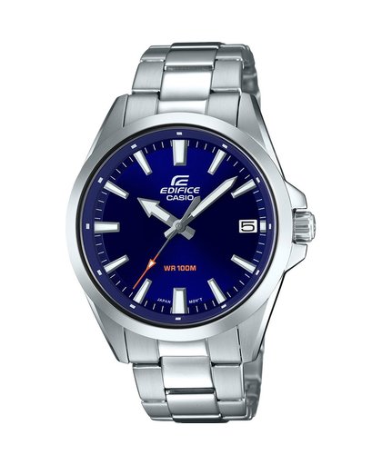 Casio EFV-100D-2AVUEF Polshorloge Unisex Kwarts (batterij) Blauw, Zilver horloge