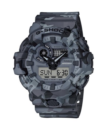 Casio G-Shock GA-700CM-8AER horloge Kwarts (batterij) Polshorloge Unisex Grijs
