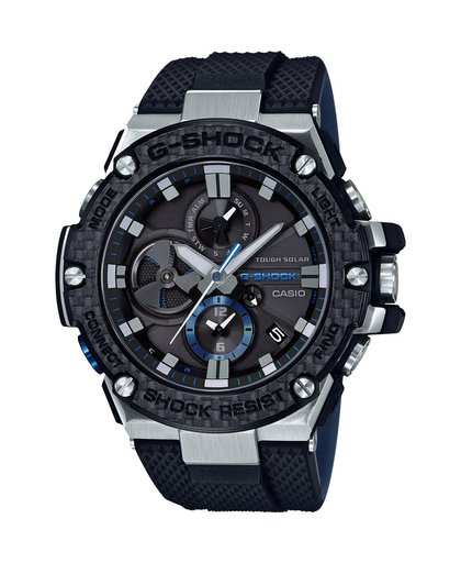 Casio G-Shock GST-B100XA-1AER Armbandhorloge Man Zwart, Roestvrijstaal horloge