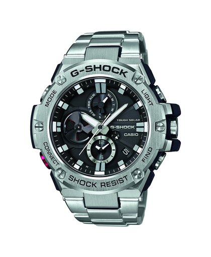 Casio GST-B100D-1AER Polshorloge Roestvrijstaal horloge