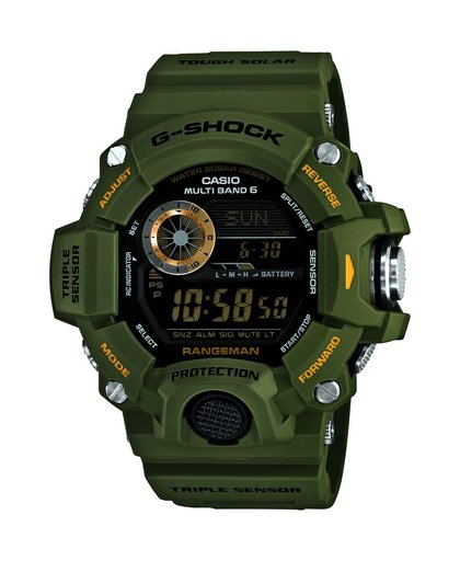 Casio GW-9400-3ER Armbandhorloge Man Kwarts (zonne-energie) Groen horloge