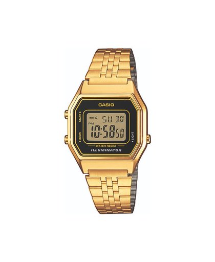 Casio LA680WEGA-1ER Polshorloge Vrouw Elektronisch Goud horloge
