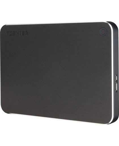 Toshiba Canvio Premium 1TB Donkergrijs
