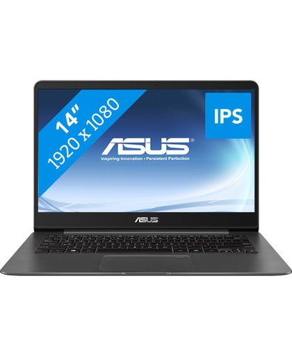 ASUS ZenBook UX430UA-GV002T Grijs Notebook 35,6 cm (14") 1920 x 1080 Pixels 2,50 GHz Zevende generatie Intel® Core™ i5 i5-7200U