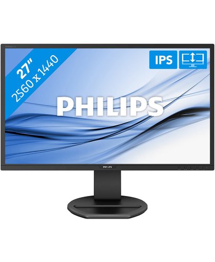 Philips QHD LED-monitor 272B8QJEB/00 computer monitor
