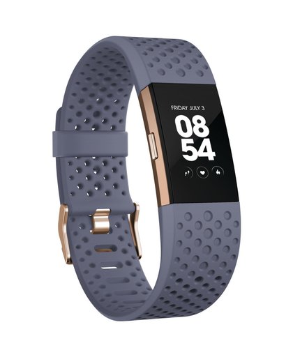 Fitbit Charge 2 Blue/Grey Sport - L