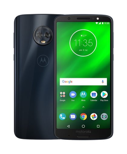 Motorola moto g⁶ plus 15 cm (5.9") 4 GB 64 GB Dual SIM 4G Indigo 3200 mAh