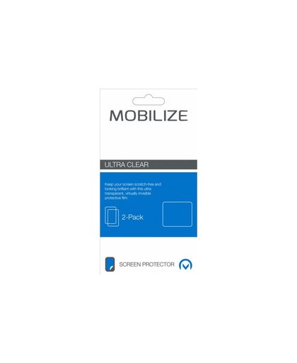 Mobilize Nokia 6 (2018) Screenprotector Plastic Duo Pack