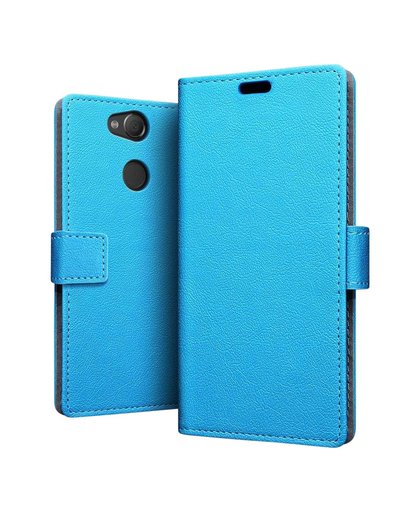 Just in Case Wallet Sony Xperia XA2 Book Case Blauw