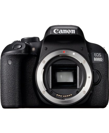 Canon EOS 800D SLR camerabody 24.2MP CMOS 6000 x 4000Pixels Zwart