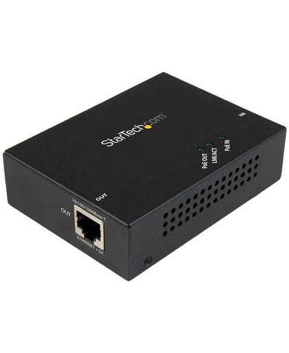 StarTech.com 1 poorts Gigabit PoE+ Extender 802.3at en 802.3af 100m Power over Ethernet Repeater