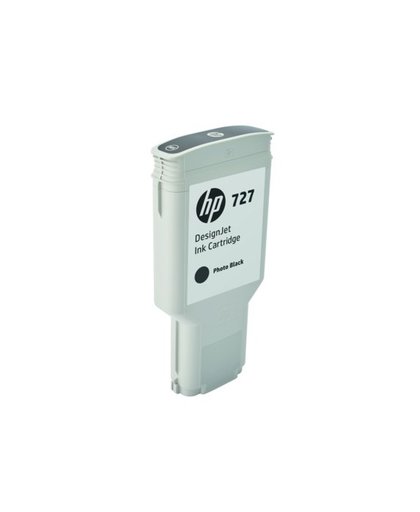 HP 727 zwarte DesignJet fotoinktcartridge, 300 ml