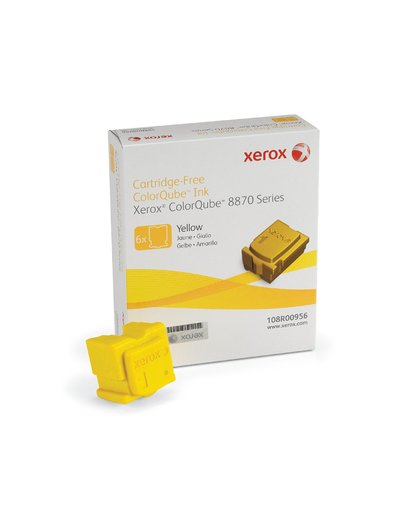 Xerox ColorQube 8870 inkt, geel (6 sticks 17300 Images) inkt-stick