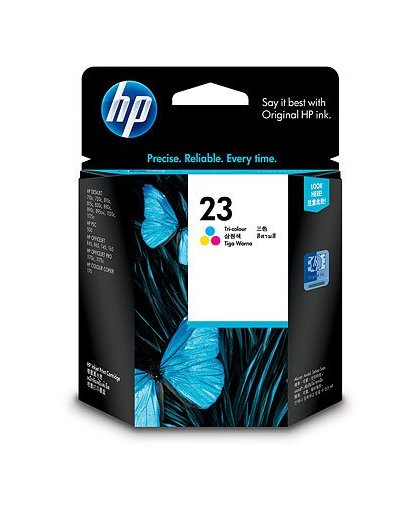 HP 23 originele drie-kleuren inktcartridge
