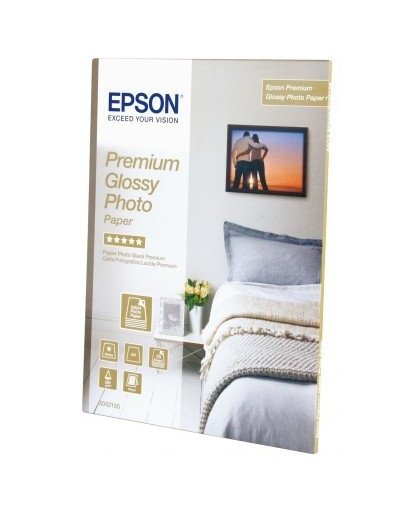 Epson Premium Glossy Photo Paper - A4 - 15 Vellen pak fotopapier