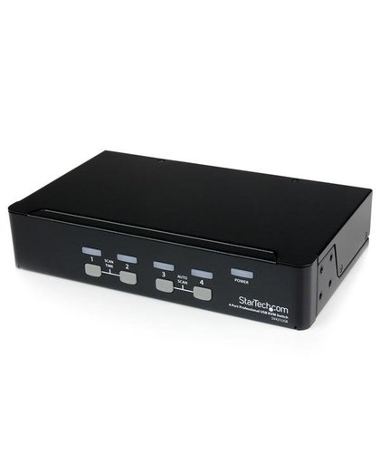 StarTech.com 4-poort Professionele VGA USB met Hub KVM-switch