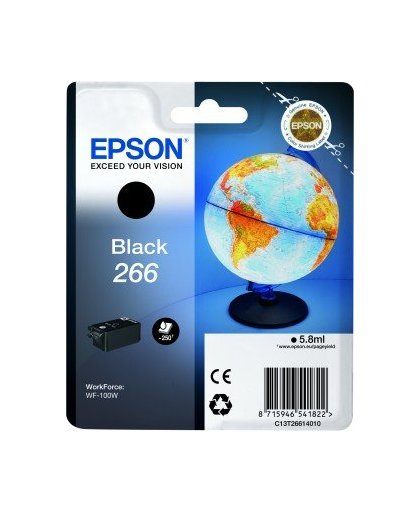 Epson Singlepack Black 266 ink cartridge inktcartridge